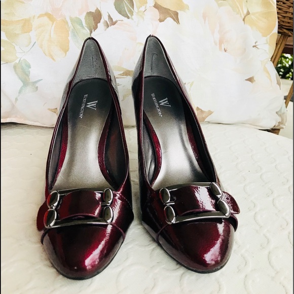 Worthington Patent All Man Made Materials Heel - Picture 2 of 6